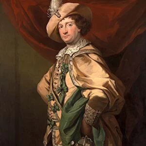 Henry Woodward as Petruchio in Catherine and Petruchio, a version by Garrick of The