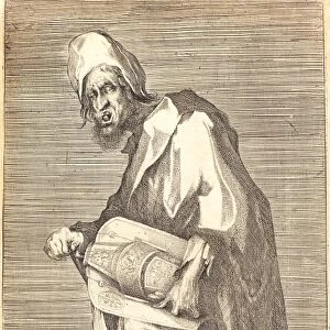 Jacques Bellange, French (c. 1575-died 1616), The Blind Hurdy Gurdy Player, etching