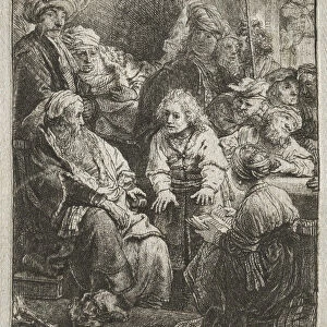 Joseph Telling Dreams 1638 Rembrandt van Rijn