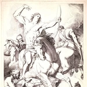 Luigi Sabatelli I (Italian, 1772 - 1850). The Four Horsemen of the Apocalypse, ca