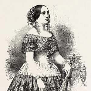 Mdlle. Elena Angri, 1821 / 1824-1886, of the Royal Italian Opera, Covent Garden, London