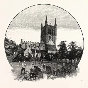 Pershore Church, from the North East