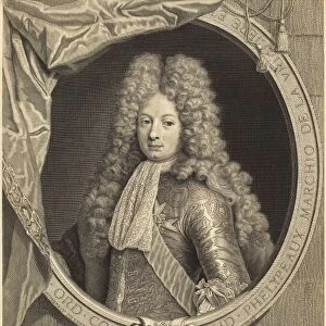 Pierre Drevet after Pierre Gobert, French (1663-1738), Marquis de la Vrilliere, 1701