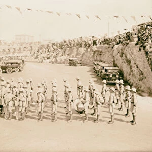 Queen Abyssinia Sept 26 1933 soldiers Jerusalem railroad