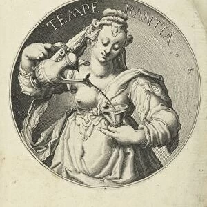 Temperance, Jacob de Gheyn (II), 1591 - 1595