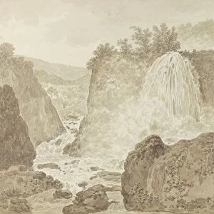 Waterfalls Tivoli Drawing group drawings landscapes