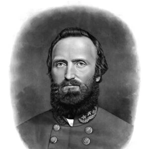Digitally restored portrait of Thomas Stonewall Jackson