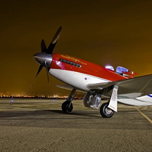 Strega, a highly modified P-51D Mustang racer