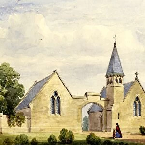 Darnall Cemetery Chapel, Coventry Road c. 1859