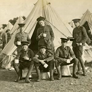 Hallamshire Rifles (1st Hallamshire Volunteer Battalion, York and Lancaster Regiment) at Tidworth, Wiltshire, 1910