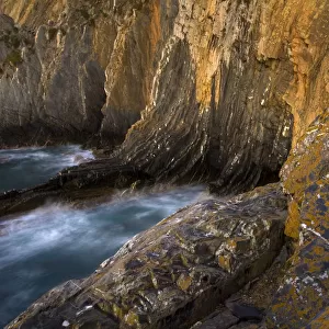 Coastal cliffs, Cabo Sardo, Alentejo, Natural Park of South West Alentejano and Costa Vicentina