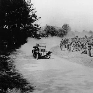 1921 Aston Martin SV at Aston Clinton hill climb. Creator: Unknown