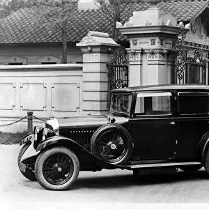 1930 Bentley 4. 5 litre Weymann body. Creator: Unknown