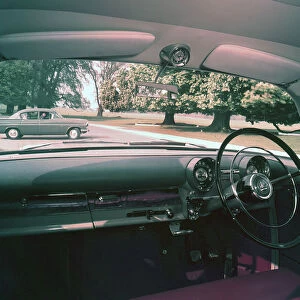 1959 Vauxhall Cresta PA interior. Creator: Unknown