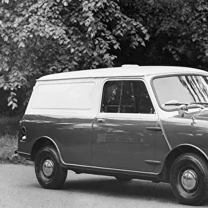 1966 Austin Mini van 1. 25 ton. Creator: Unknown