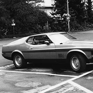 1972 Ford Mustang Mach 1. Creator: Unknown