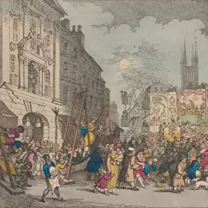 Bartholomew Fair, 1807. 1807. Creator: Thomas Rowlandson