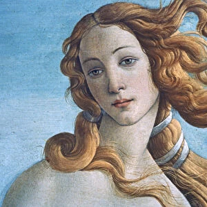 The Birth of Venus (detail), c1485. Artist: Sandro Botticelli