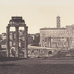 Campo Vaccino (Foro Romano), 1848-52. Creator: Eugene Constant