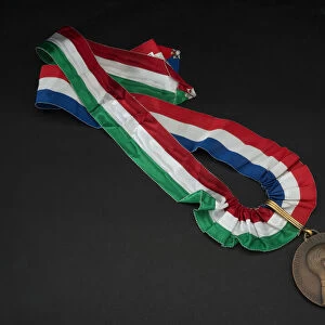 Caproni 33 commemorative medal, ca. 1968. Creator: Unknown