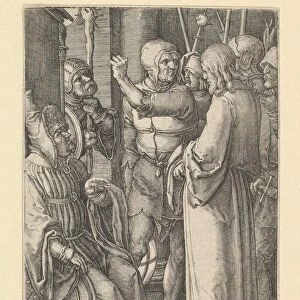 Christ Before Annas, 1521. Creator: Lucas van Leyden