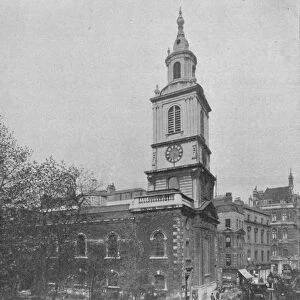 Church of St Botolph-without-Bishopsgate, City of London, c1890 (1911). Artist: Pictorial Agency