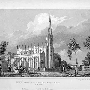 Church of St Michael and All Angels, Blackheath, Greenwich, London, c1830. Artist