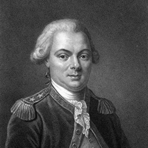 Comte de La Perouse, 18th century French navigator, astronomer and explorer, c1834