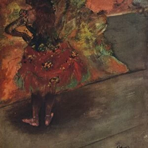 Danseuse: Jupe Rouge, c1895. Artist: Edgar Degas