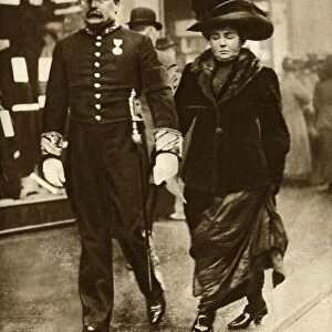 David Lloyd George and his wife Margaret, 1910, (1935). Creator: Unknown