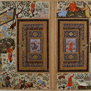 Double page. Iran, Isfahan, Early 17th cen Creator: Iranian master