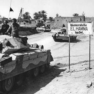 El Hamma, North Africa, World War Two, April 1943