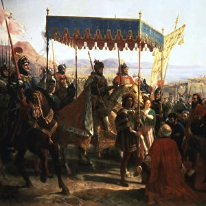 Entrance of Charles VIII into Naples, 12th May 1495 (19th century)