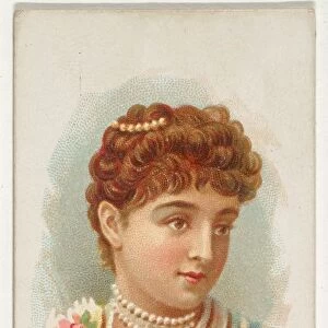 Ethel Corlette, from Worlds Beauties, Series 1 (N26) for Allen & Ginter Cigarettes