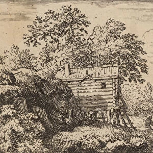 Fishermans Hut, probably c. 1645 / 1656. Creator: Allart van Everdingen