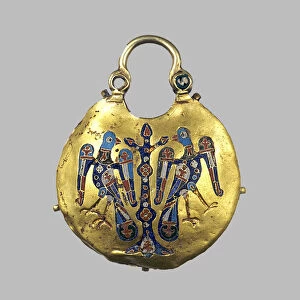 Gold pendant (Kolt), 12th-13th century. Artist: Ancient Russian Art