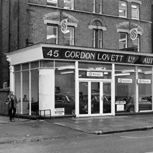 Gordon Lovett British Leyland dealership in Ealing circa 1979. Creator: Unknown