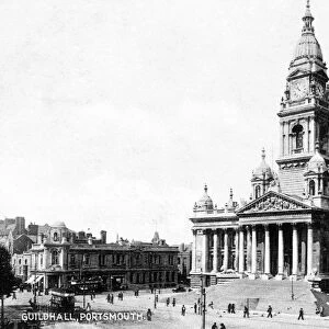 Guildhall, Portsmouth, Hampshire, early 20th century