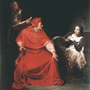 Joan of Arc in Prison, 1825. Artist: Paul Delaroche