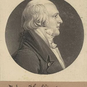 John Hollins, 1804. Creator: Charles Balthazar Julien Fevret de Saint-Memin