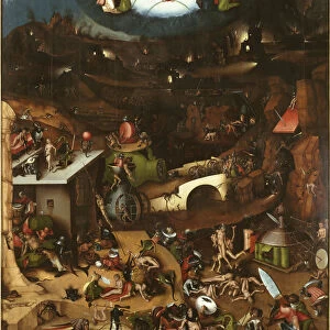The Last Judgment. Winged Altar after Hieronymus Bosch, ca 1521-1525