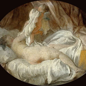 La Chemise enlevee (The Shirt Removed). Artist: Fragonard, Jean Honore (1732-1806)