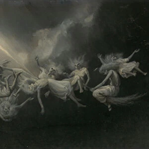 Lightning Struck a Flock of Witches, mid-late 19th century