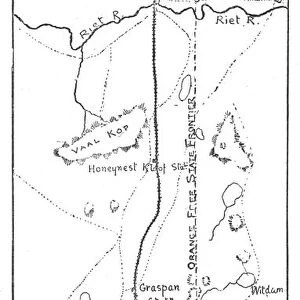 Lord Methuens Line of Advance to the Modder River, 1902