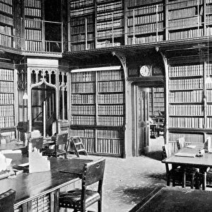 Map Room, House of Commons Library, Palace of Westminster, London, c1905
