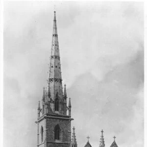 The Marble Church (St Margarets Church), Bodelwyddan, north Wales, 1936