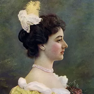 Maud Hoffman, actress, 1899-1900. Artist: W&D Downey