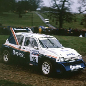 MG Metro 6R4, Jimmy McRae 1986 RAC Rally. Creator: Unknown