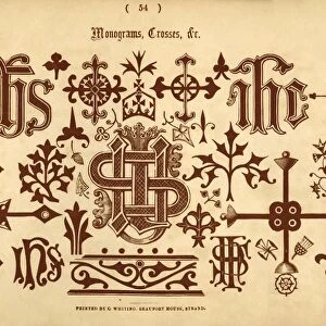 Monograms, Crosses, &c. 1862