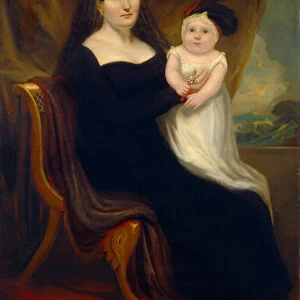 Mother and Child, c. 1810. Creator: Unknown